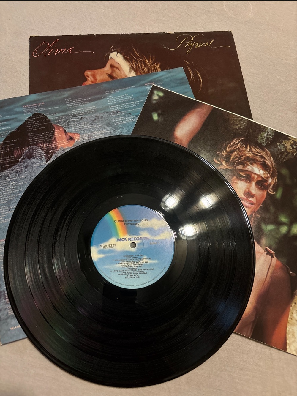 'Physical' Vinyl Record - Black
